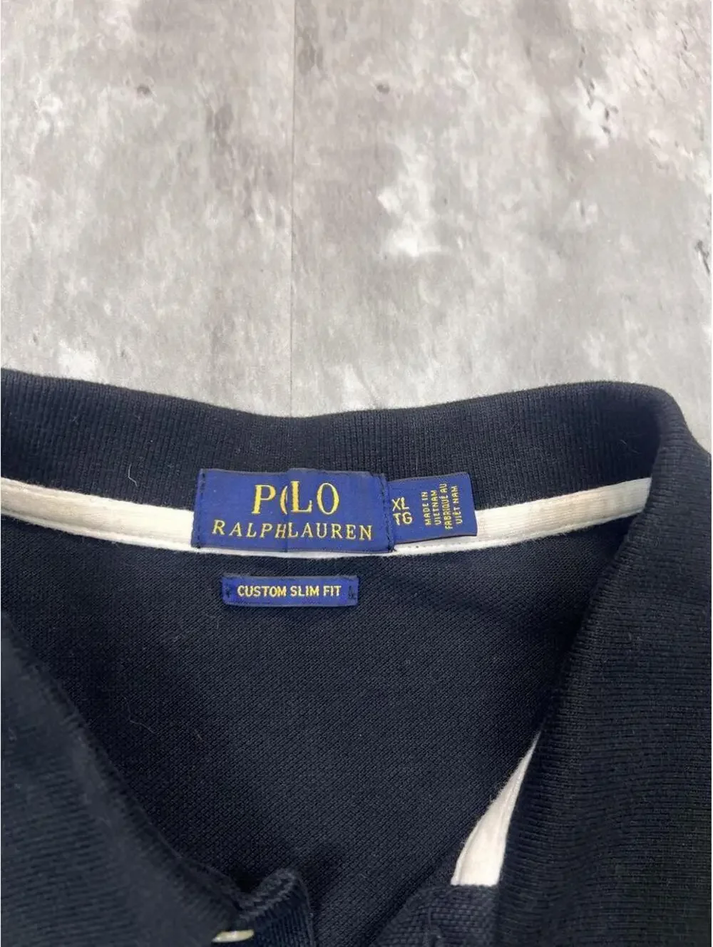 Y2K Color Block Polo Shirt Big Pony Ralph Lauren XL